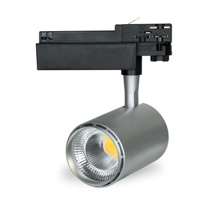 Fabrik preis 30 Watt COB 2/3/4 drähte kommerziellen schwarz farbe leuchte CRI90 track led-licht - Product Image 3