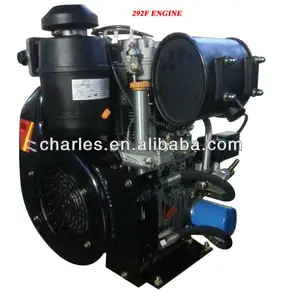 Motor diesel refrigerado, 2 cilindros 4 tempos motor diesel 292f para gerador