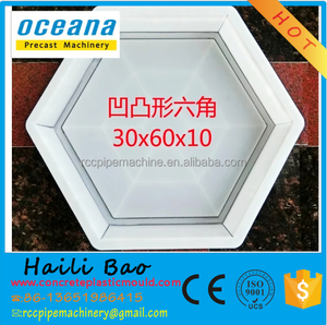 Cetakan Plastik Balok Pemoles Berongga Beton Heksagonal untuk Batu Paving - Product Image 6