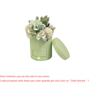 <span class=keywords><strong>Cajas</strong></span> <span class=keywords><strong>de</strong></span> Regalo Redondas <span class=keywords><strong>de</strong></span> Cartón para San Valentín, <span class=keywords><strong>con</strong></span> Diseño Floral, en Colores Frescos, Pequeñas, para <span class=keywords><strong>Rosas</strong></span>, <span class=keywords><strong>Chocolates</strong></span> y Otros Regalos - Product Image 2