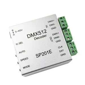 DC5V/12V ws2812B ws2801 WS2811 DMX dmx512 rgb led 컨트롤러 디코더 IC led 스트립