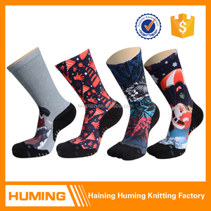 Australie santa claus 3D impression crew de course chaussettes - Product Image 3