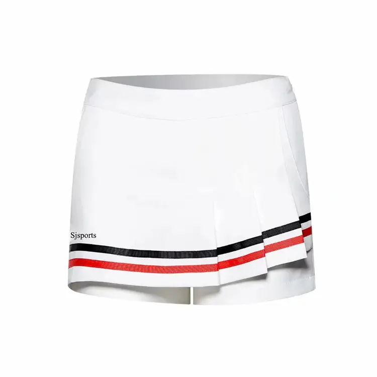 2019 गोल्फ pantskirts महिलाओं ग्रीष्मकालीन त्वरित सूखी सफेद लाल काले महिला गोल्फ culottes गोल्फ विभाजित स्कर्ट