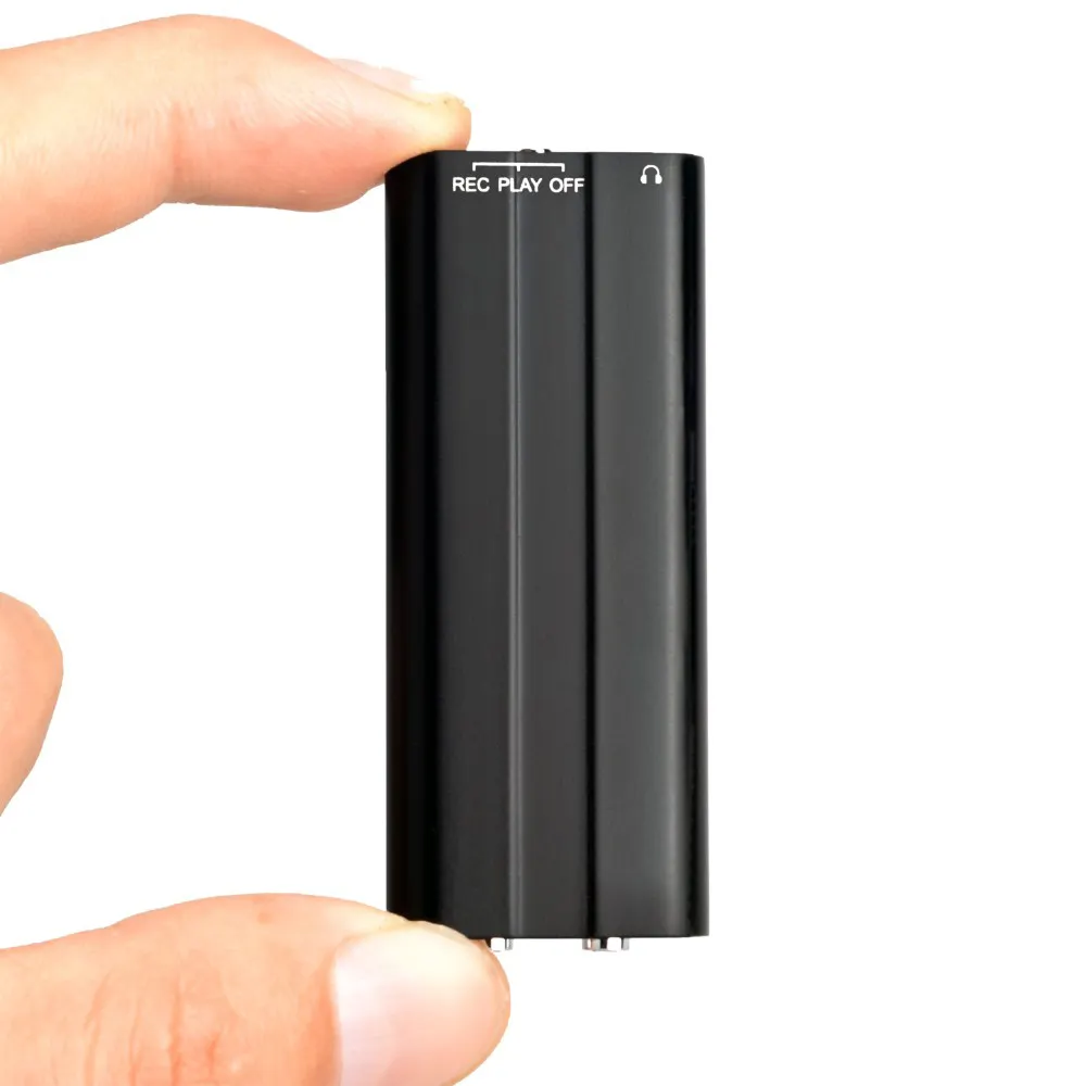 New Mini Clip USB Pen 8GB Voice Activated Digital Audio Voice Recorder Mp3 Player Nonストップ50時間Recording Retail Box