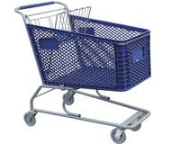 Panier en plastique 180L avec siège bébé Vente en gros