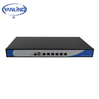 Z87 pare-feu carte mère serveur réseau sans ventilateur I3 I5 I7 LGA1150 processeur avec 6 Lan