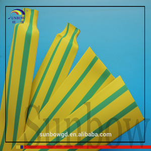 Câble de Tube thermorétractable, 1 pièce, jaune et vert, rétrécissement thermique - Product Image 3