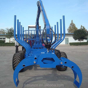 מפעל ישיר למכור יומן מנוף, 3 טון פורסט קרוואן עם מנוף, עץ קרוואן - Product Image 4