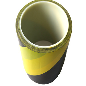 Fluorescente reflectante negro y amarillo crimen cinta - Product Image 2