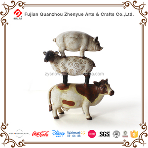 Hámster Ornamento Polyresin, Personalizado Encantador Del Ratón Estatua <span class=keywords><strong>Animal</strong></span>, Resina Lindo Bambú Rata Estatuilla - Product Image 6