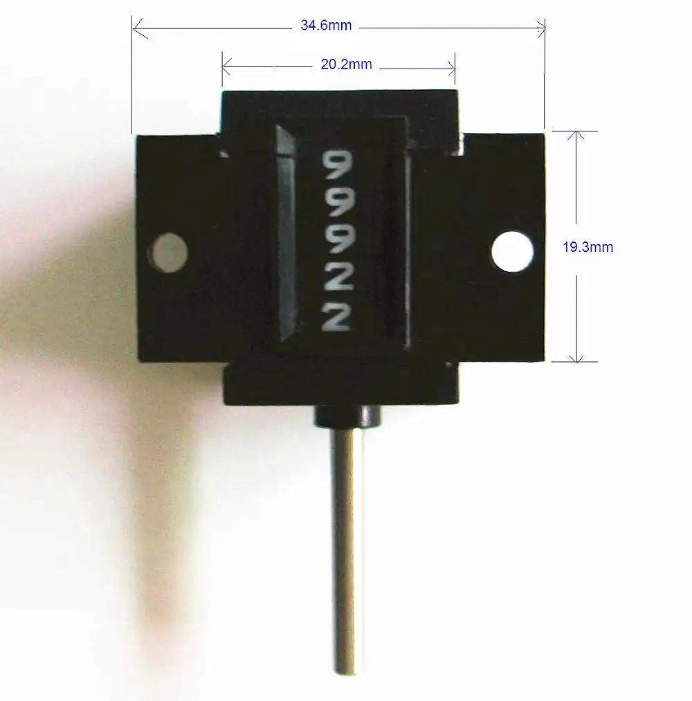 MECHANISCHER Zähler der JJ-056B Revolution