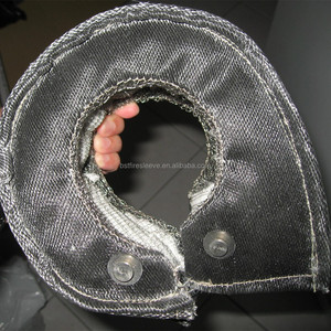 Couverture thermique en titane personnalisée avec logo pour turbocompresseur WRX T4, protection contre la chaleur du wastegate - Product Image 6