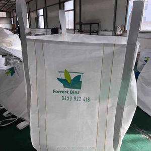 Poubelles de grande capacité, sacs de 1 YARD, sacs de 2 YARDS, sacs de 3 YARDS, poubelle pliable pour déchets en vrac, <span class=keywords><strong>empilable</strong></span>, sac en vrac avec logo - Product Image 2