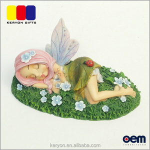 Por encargo de dormir de <span class=keywords><strong>hadas</strong></span> artesanía resina hermosa pequeña Hada figurines - Product Image 1