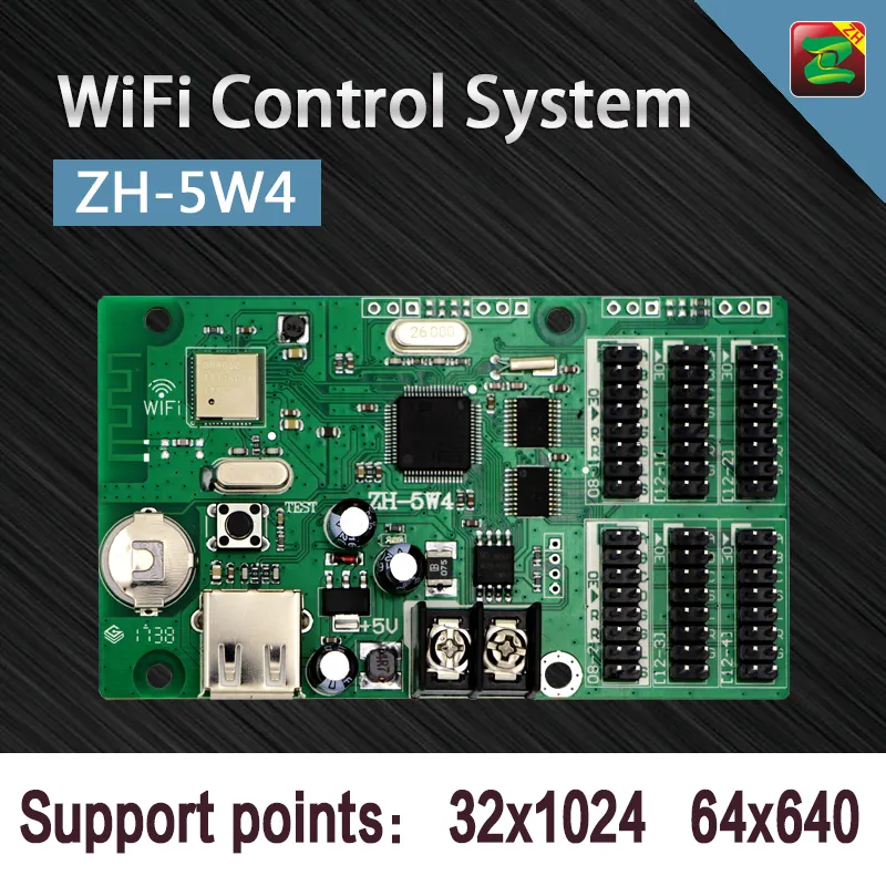 ZH-5W4 Новый светодиодный дисплей Мобильный телефон послает данные WiFi 3G 4G система контроля доступа карт простота в эксплуатации