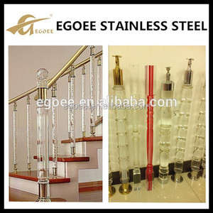 Foshan — rambarde d'escalier <span class=keywords><strong>en</strong></span> <span class=keywords><strong>plexiglas</strong></span>, guirlandes pour escaliers - Product Image 4
