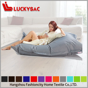 Blanc non tissé intérieur grand oreiller sac coussin de sol pouf - Product Image 2