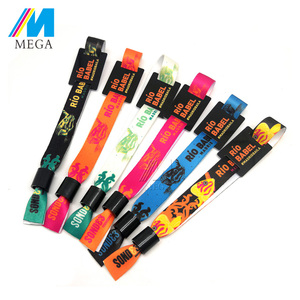 Pulsera Tejida de Arte Popular Ecológica Ultraligera de 50PF con Chip de Identificación <span class=keywords><strong>RFID</strong></span>, Hebilla Ajustable para Uso Promocional - Product Image 4