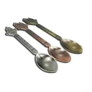 定制金属勺子勺子 San Pietro 意大利罗马旅游纪念品礼品