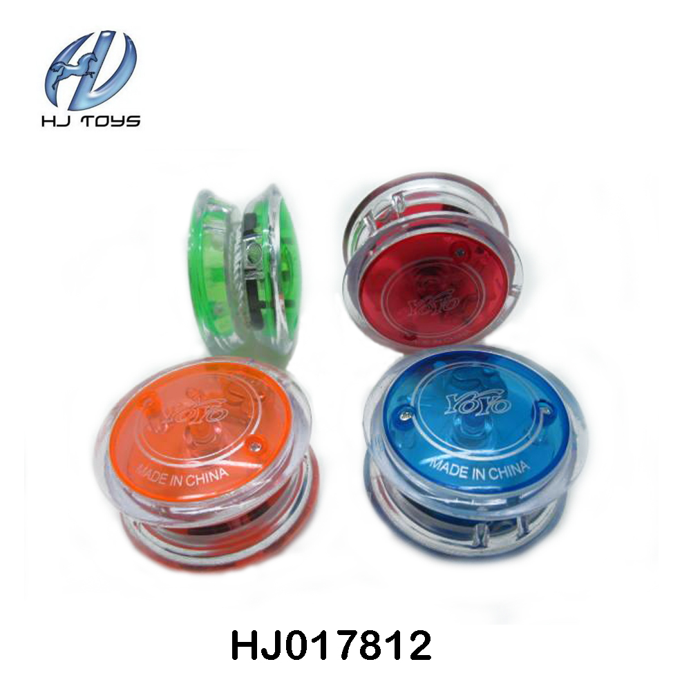 Оптовая продажа с завода, пластиковый светодиодный шар йо-йо, игрушка Flash Jo-jo для детей