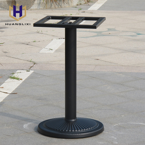 Metal mesa muebles pierna servicio personalizado al aire libre Mesa Redonda base para jardín - Product Image 3