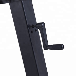 72-108 سنتيمتر كرنك اليد ارتفاع قابل للتعديل كوكتيل الجدول قاعدة معدنية في الهواء الطلق - Product Image 4