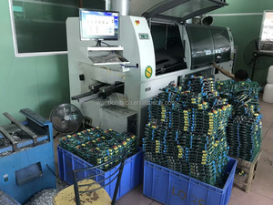 Komputer Standar Kontrol Dual Mesin Solder Gelombang 300Mm Gelombang Ganda Mesin Solder Solder Mencelupkan Mesin