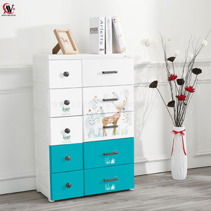 67*38*105 CM 5-couche <span class=keywords><strong>10</strong></span> <span class=keywords><strong>tiroirs</strong></span> en <span class=keywords><strong>plastique</strong></span> Nouvelle Armoire Armoire Meubles <span class=keywords><strong>Meuble</strong></span> De Rangement Salon - Product Image 1