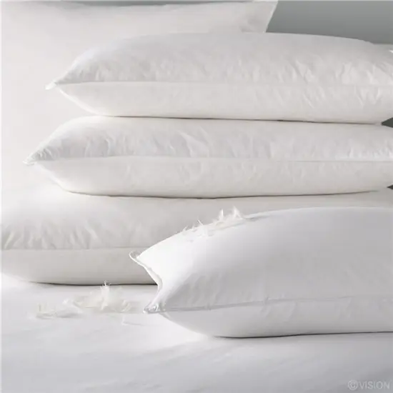 2021อียิปต์ผ้าฝ้ายคลุมเตียงหมอนขนห่าน100% ขนสีขาวหมอนสำหรับนอน