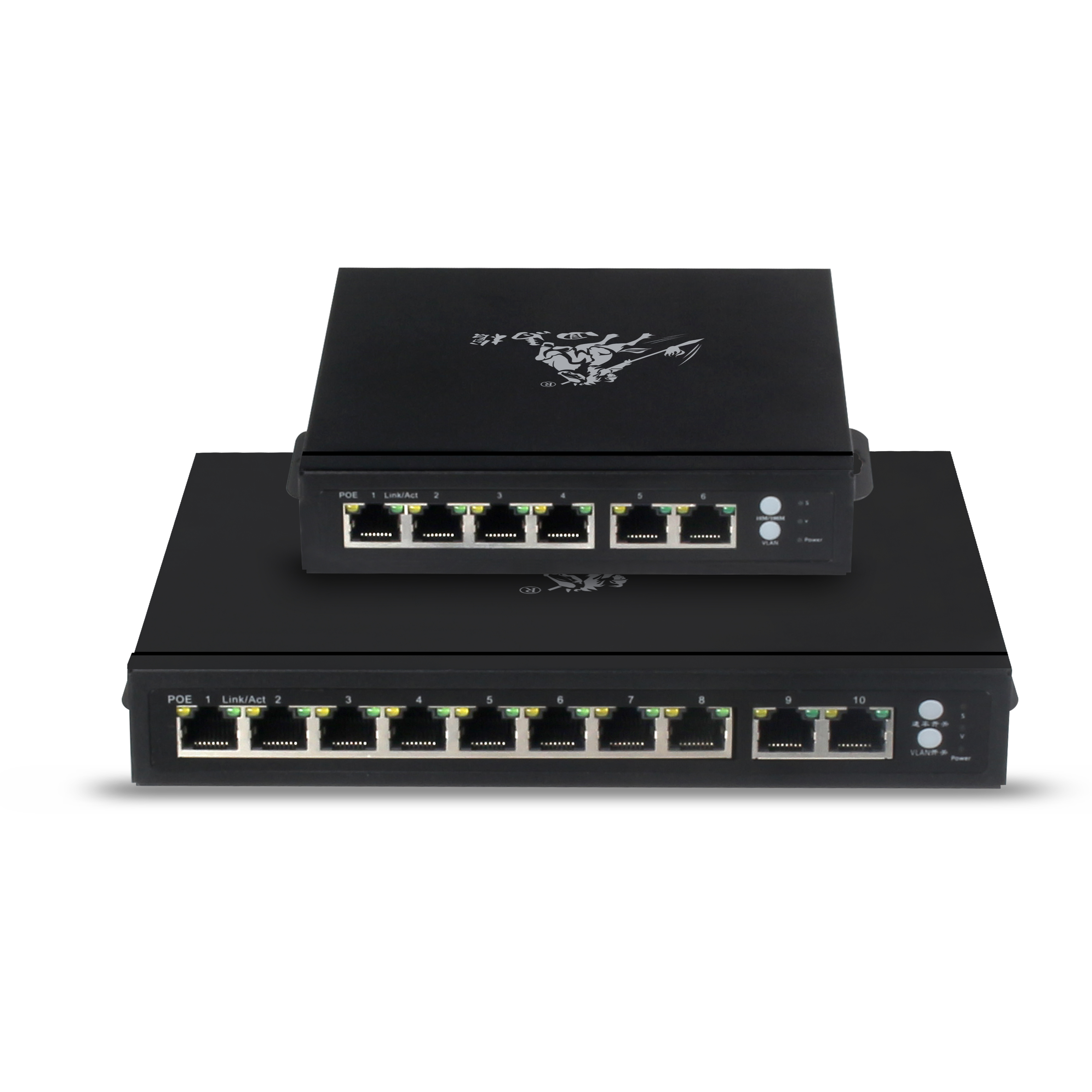 Высокое качество 4 порта POE коммутатор gigabit