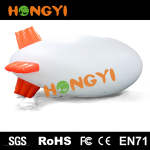 Fabricantes promocional inflable dirigible gota grande mostrar helicóptero naranja moda cola modelo - Product Image 2