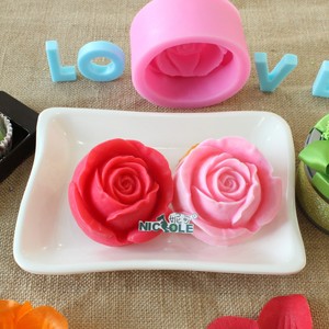 Hot Rose DIY Silicone <strong>Soap</strong> <strong>Mould</strong> - Product Image 6