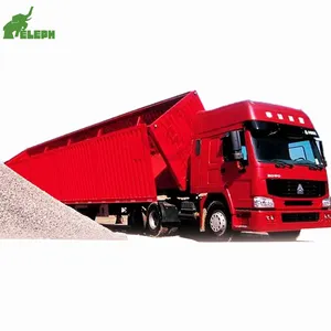 3 Trục 70 Cbm 60 Tấn Vận Chuyển Hàng Hóa Số Lượng Lớn Hộp Side Tipping Van Truck Dump Trailer Bán