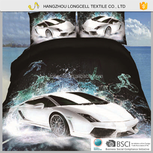Parfait <span class=keywords><strong>drap</strong></span> plat housse de couette <span class=keywords><strong>en</strong></span> soie coton reine ensemble de literie - Product Image 5