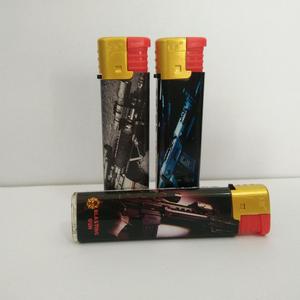 Bán buôn biểu tượng tùy chỉnh nhẹ hơn, khí Thuốc lá nhẹ hơn, giá rẻ nhất Windproof mỏng feuerzeug - Product Image 5