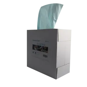 Soft Blue Industrial Wiping Paper Lint Free Towel Car Cleaning Wipes