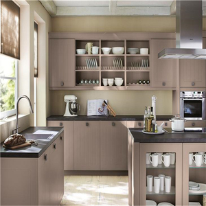 Muebles de Cocina Americanos de Madera Maciza, Diseño de Cocina Modular - Product Image 2