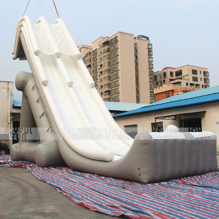 High quality customized giant inflatable Dock slide inflatable slide for boat