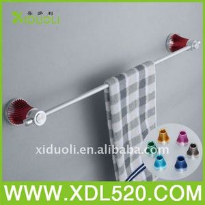 lavabo del <span class=keywords><strong>hotel</strong></span> aluminio espacio de oxidación de la superficie de lujo montado en la pared de un solo carril de toalla - Product Image 1
