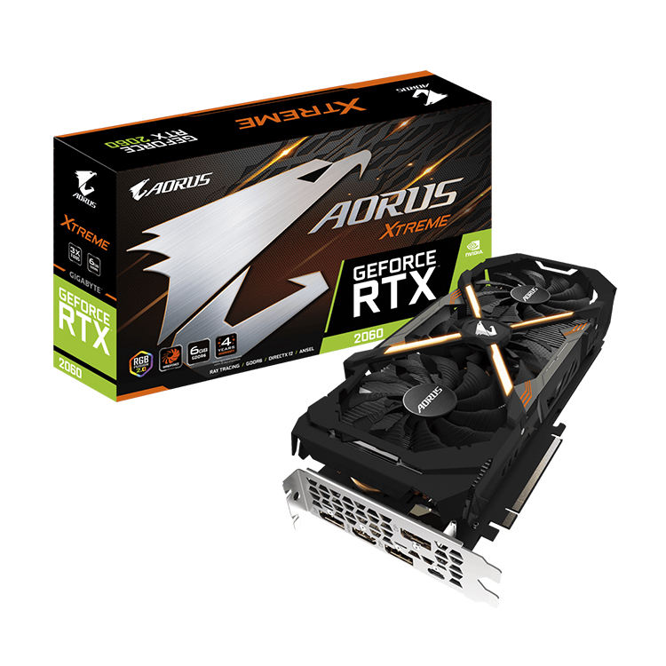 Gigabyte Nvidia Geforce Rtx 2060 Cd 6gb Gddr6 Gigabyte GeForce RTX