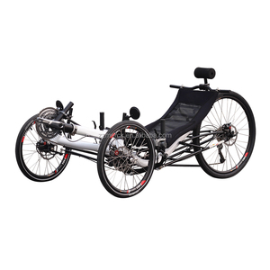 En Alliage d'aluminium Cadre Têtard Suspension Touring Adultes Pédale <span class=keywords><strong>Tricycle</strong></span> Couché pour Vente - Product Image 2