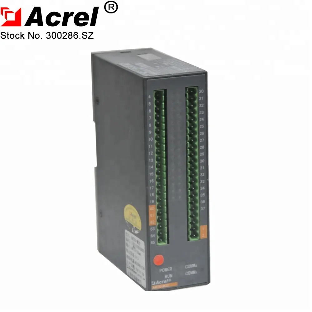 Acrel din rail installation remote terminal unit with RS485 Modbus-RTU communication ARTU-K32