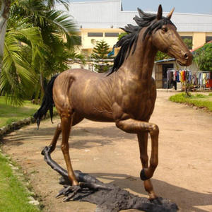 Estátua de Cavalo em Bronze de Tamanho Real para Decoração de Jardim - Product Image 6