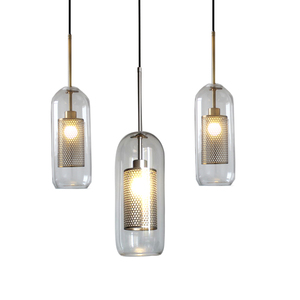 Nordique <span class=keywords><strong>romantique</strong></span> personnalité salon fer E27 lustre en cristal suspension - Product Image 1