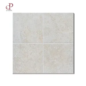 Ai cập Giá Rẻ Không Trượt Phòng Tắm Travertine Bê Tông Màu Be Và Màu Xám Kích Thước 30X30 Gốm Sàn Gạch