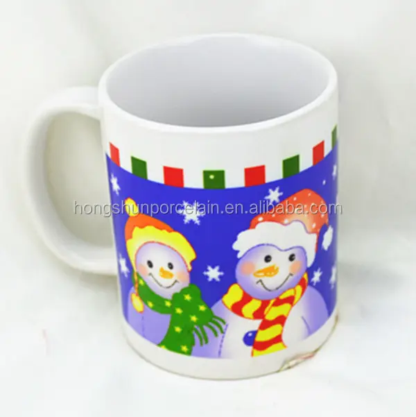 Sublimation Printing Photo cups 11 oz white ceramic sublimation color photo mug