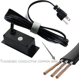 Mesa de escritorio para muebles, alargador, tira de alimentación Hub, 2 tomas de corriente y puertos USB duales - Product Image 3