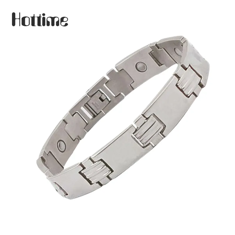 Magnetic Therapy 316L Stainless Steel Anti-radiation Bracelet