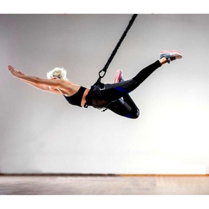 Cordon d'entraînement de <span class=keywords><strong>danse</strong></span> à suspension, bungee, en latex, pliable, rotation à 360 degrés, durable - Product Image 3