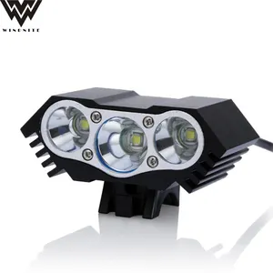 WindNite Lampu Sepeda Led 2000LM SolarStorm X3 XML 3, Lampu Sepeda LED Isi Ulang